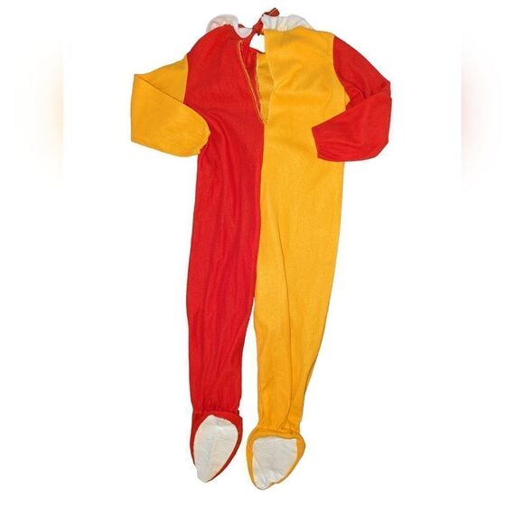 Vintage Rubies red and yellow clown costume - Picture 3 of 7